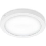 Briloner - lampe led leuchten fire, 21 w, 2000 lm, ip20, blanc, m�tal - plastique, � 30 cm