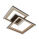 Briloner - plafonnier led orientable plafonnier  intensit variable lumire du jour avec tlcommande, ...