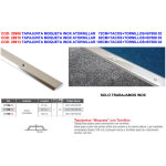 Brinox - solin � tapis inox vissable 100cm bouchons et vis 7008 04