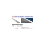 Brinox - solin  tapis inox vissable 100cm bouchons et vis 7008 04
