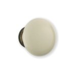 Brionne - bouton porcelaine blanc ø 35 mm Brionne - bouton porcelaine blanc ø 35 mm