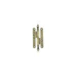 Bros - paumelle rustique vases gauche - bronze - 110 x 55 mm - 1 - 3 - a - rg1155 - 4