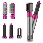 Brosse  boucler lisseur sche - cheveux 5in1 multifonction cramique