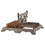 Outils et nature - brosse  chaussure avec grattoir