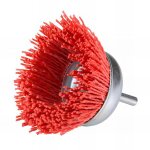 Brosse coupe sur tige d. 50 mm - fils de 1, 1 mm nylon abrasif gr 80 - 10314030 - sidamo