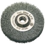 Brosse � disque m�tallique ondul�e proline 115 mm, filetage m14