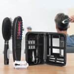 Brosse lectrique anti - chute de cheveux avec accessoires