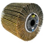 Brosse � lamelles abrasives �120x100mm gr36 pour r�novateur fartools