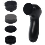 Brosse de nettoyage de chaussures �lectrique, polisseuse de chaussures �lectrique portable, brosses de ...