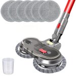 Brosse de nettoyage turbo motoris�e compatible pour dyson v7 v8 v10 v11 v15 aspire lave polissage sol ...
