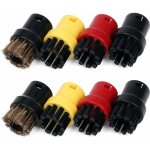 Brosse de nettoyage vapeur pour k�rcher sc1 sc2 ctk10 sc3 sc4 sc5 sc7, brosse de nettoyage vapeur ronde ...