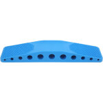 Brosse professionnelle pour cheval - nettoyage, massage et soin du pelage - bleue