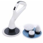 Vurahome - brosse rotative nettoyage salle de bain kit de brosse electrique nettoyage portable sans fil ...