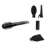 Brosse soufflante multistyler 4 en 1 calor air shape ub9820c0 noir or