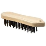 Brosse violon lg. 210 mm 5 rangs acier plat 0, 90x0, 35 mm osborn