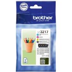 Brother lc - 3217val cartouche d'encre 4 pi�ce(s) original noir, cyan, magenta, jaune