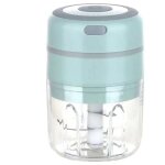 Broyeur  ail lectrique en acier inoxydable, 250ml? outil de broyage, broyeur de lgumes, gadget de ...