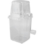 Broyeur � glace manuel portable, machine � c�nes de neige transparente pour maison