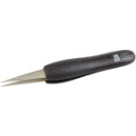 Brucelles rs pro 00. sa. dn esd pointe plate en inox, l. 125 ( prix pour 1 )