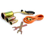 Br�leur � gaz de couvreur pour br�ler le feutre de toiture et les mauvaises herbes 25 35 50mm dekar