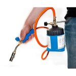 Brleur  gaz pour soudure et brlage avec tuyau lm3000 2 cartouches