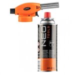 Br�leur � gaz � visser + cartouche de gaz butane, 227 g