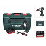 Metabo bs 18 ltx bl i perceuse - visseuse sans fil 18 v 130 nm + 1x batterie 8, 0 ah + coffret metabox ...