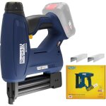 Btx553 - agrafeuse � batterie 18v, agrafeuse �lectrique pour bois, tissu et briolage, pour fixer les ...