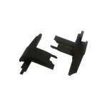 Paire de tulipes pour volets bubendorff ? lot de 2 ? plastique durable ? fixation facile sur coulisses ...