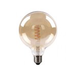Fabrilamp - bulb filamen. spiral vert. globe 16x12, 5d 4w 250 lm e27 amber 2200k Fabrilamp - bulb filamen. spiral vert. globe 16x12, 5d 4w 250 lm e27 amber 2200k