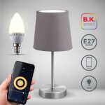Bundle lampe de table grise + wifi lm
