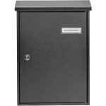 Burg wachter - burg wchter 61080 letter 5832 e bote aux lettres acier fer avec serrure  cl c306192 ...