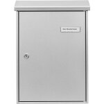 Burg wachter - burg wchter 61100 letter 5832 si bote aux lettres acier argent avec serrure  cl