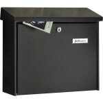 Burg wachter - burg w�chter 61140 journal 5867 e bo�te aux lettres t�le d'acier fer avec serrure � cl� ...