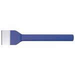 Promat - burin  joints longueur totale 250 mm l. de lame 70 mm ovale plat acier chrome - vanadium autotrempan ...