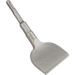 Burin sds plus plat 165 mm x 75 mm ? pour c�ramique et dalles de sol ? acier haute qualit� ? coupe nette ...