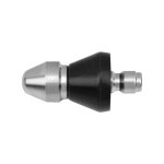 Buse de nettoyage de tuyaux avec raccord enfichable, buse � r�flecteur / buse � fus�e, pour tuyau 1 / ...