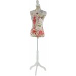 Buste de couture fminin sur pieds hauteur rgable mannequin femme dco vitrine fibre de verre 040004286 ...