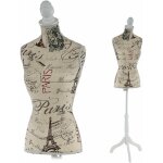 Buste de couture mannequin femme dco vitrine motif paris dec04008