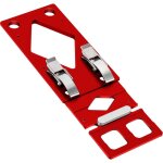 [jamais utilis�] but�e d'angle pour rail de guidage, but�e � 90� frais�e cnc avec guide de bord, compatible ...