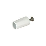 But�e d'arr�t de lame - d�cor : blanc - diam�tre c�ne : 22 mm - mat�riau : polypropyl�ne - ral : 9010 ...