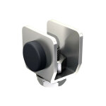 Bute en caoutchouc sur platine en inox 304l pour slid'up 2000 - 60 kg