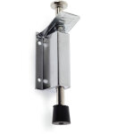 Bute de porte invisible pour meubles  visser avec finition inox brillant. dimensions: 45x40x145 mm ...