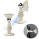 But�es de porte magn�tiques, anti - collision but�e de porte bloc sol en silicone, inutile de percer, ...