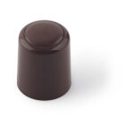 Butée de porte pour sol ou mur à visser avec finition marron. dimensions: 28x28x34 mm - talla Butée de porte pour sol ou mur à visser avec finition marron. dimensions: 28x28x34 mm - talla