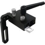 But�e de rail d'onglet type 75, limiteur de rainure en t, positionneur de rail en t en alliage d'aluminium, ...