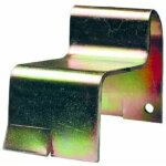 Butoir portail noir a scellement 90x120