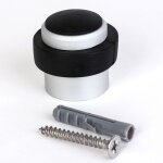 Klose besser - butoir de sol avec cheville + vis alu blindomax aspect alu anodisé - Ø37 x h. 37 mm - ... Klose besser - butoir de sol avec cheville + vis alu blindomax aspect alu anodisé - Ø37 x h. 37 mm - ...