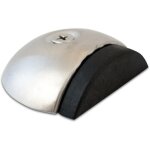 Butoir de porte en acier inoxydable - bloc porte sol en caoutchouc avec mat�riel de fixation - but�e ...