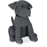Relaxdays - butoir de porte chien, se tient droit, rempli, pour l'int�rieur, hlp 28x17x19 cm, tissu rempli ...